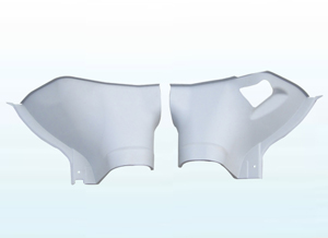 左、右前輪罩護板